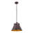 Bartonville 1-Light 13"Dia. Cone Pendant in Brass