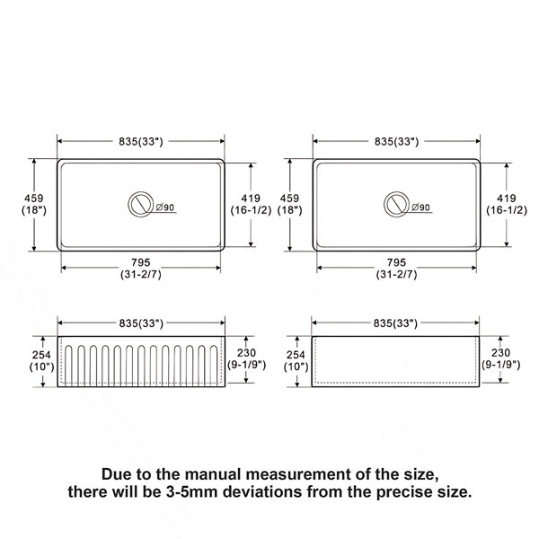 Dimensions du produit