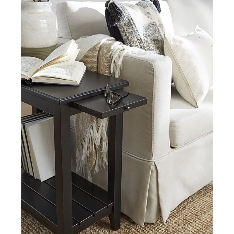 Table de bout Burciaga, Noir