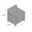 Adrey Upholstered Cushioned Side Reception Chair-1566441021