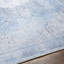 Tapis oriental lavable en chenille bleu ciel Westbrook-1040096372