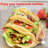 ARC Tortilla Press 10" with 100 Pcs Parchment Paper, Cast Iron Tortilla Maker, Black Gray