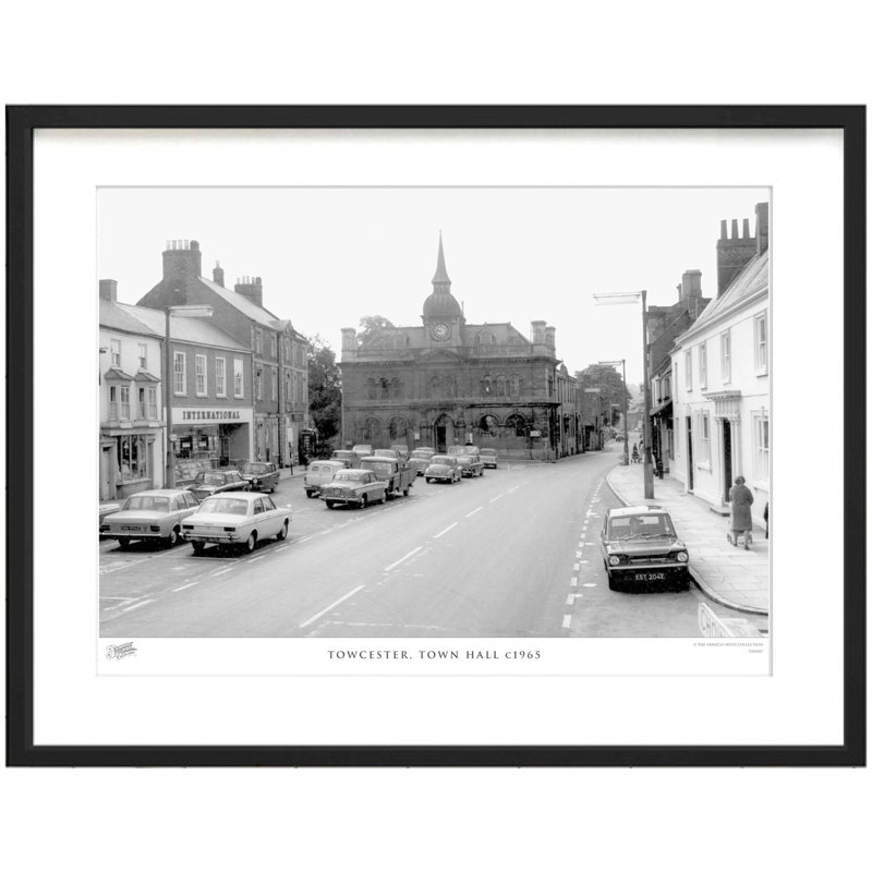 Towcester, Town Hall C1965 - Single Picture Frame Print, 45cm H x 60cm W x 2.3cm D