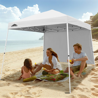 10 Ft. W x 10 Ft. D Steel Party Tent