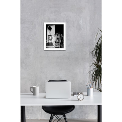 Clark Gable Posed on Sound Stage  Unframed Photograph on Paper