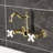 Kingston Brass Double-Handle 2-Hole Wall-Mount Bridge Kitchen Faucet-93676251-90545650