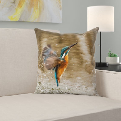 Coussin kingfisher