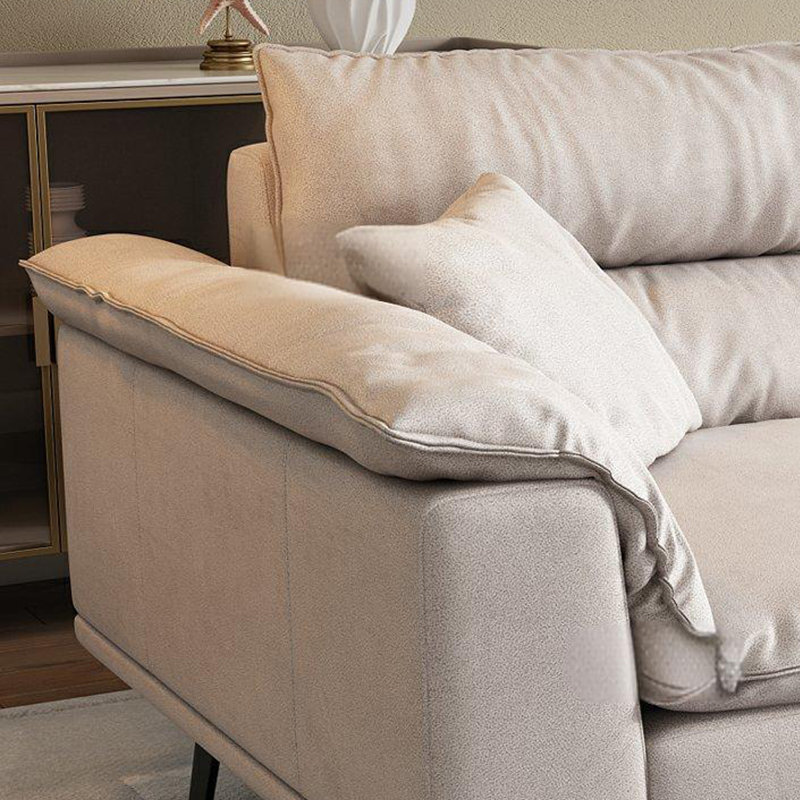 Canapé décontracté en tissu moderne, H 38,58 po x l 110,23 po x P 40,55 po, 4