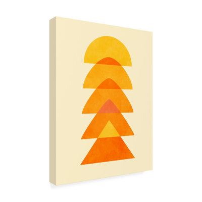 Art sur toile, orange, bolognaise, printemps