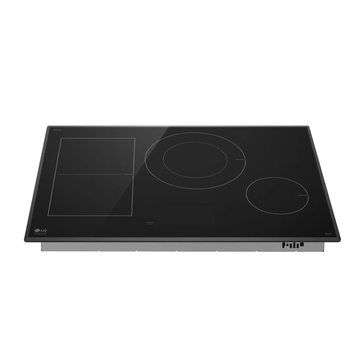 LG STUDIO 30” Induction Cooktop With 4 Burners And Flexible Cooking Zone