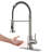 Pull Down Touchless Kitchen Faucet with deck plate-100535365