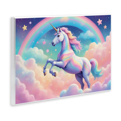 Plaque colorée de licorne colorée, design by Creative Studio