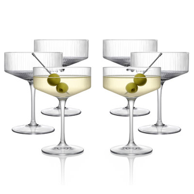 Verre à martini transparent 9,5 oz