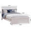 Lit plateforme en bois massif à profil bas Nantucket avec pied de lit assorti-83257617-83257619