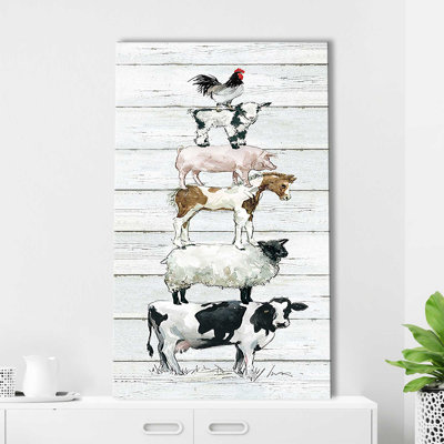 " Farm Stack " by Carol Robinson
