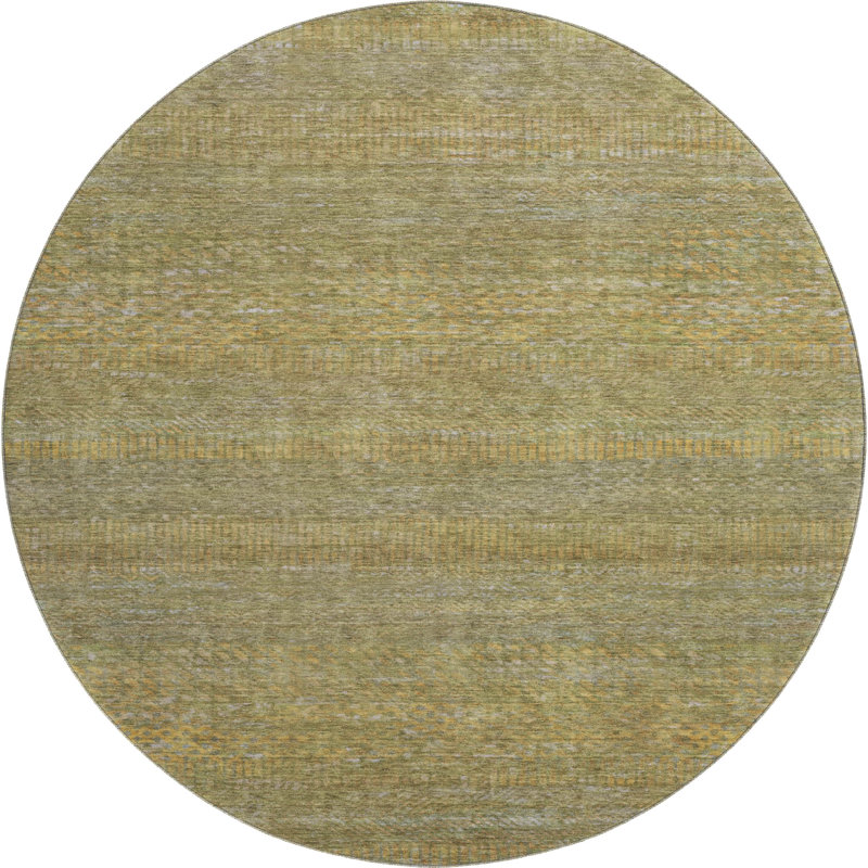 Tapis de qualité supérieure lavable à la machine Marasco AMF1633, Rond 8 pi