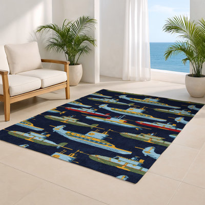 Tapis intérieur et extérieur gris Transport
