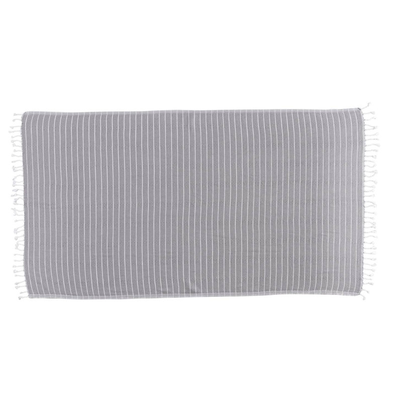 Serviette de bain Kafthan Gocek, Gray Flat
