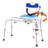 Sliding Tub Transfer Bench Shower Chair with 360 Degree Swivel Seat 400LBS