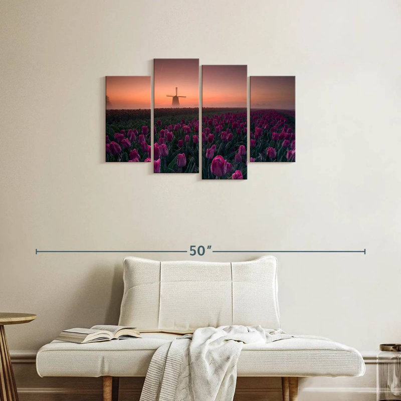 Champ de tulipes hollandais Alvord, H 22 po x l 36 po