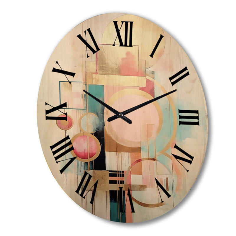 Horloge murale pastel Grace, Très grand