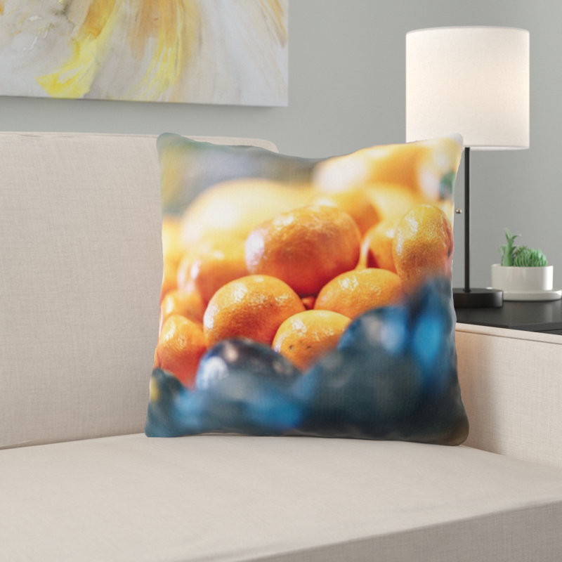 Coussin tangerines