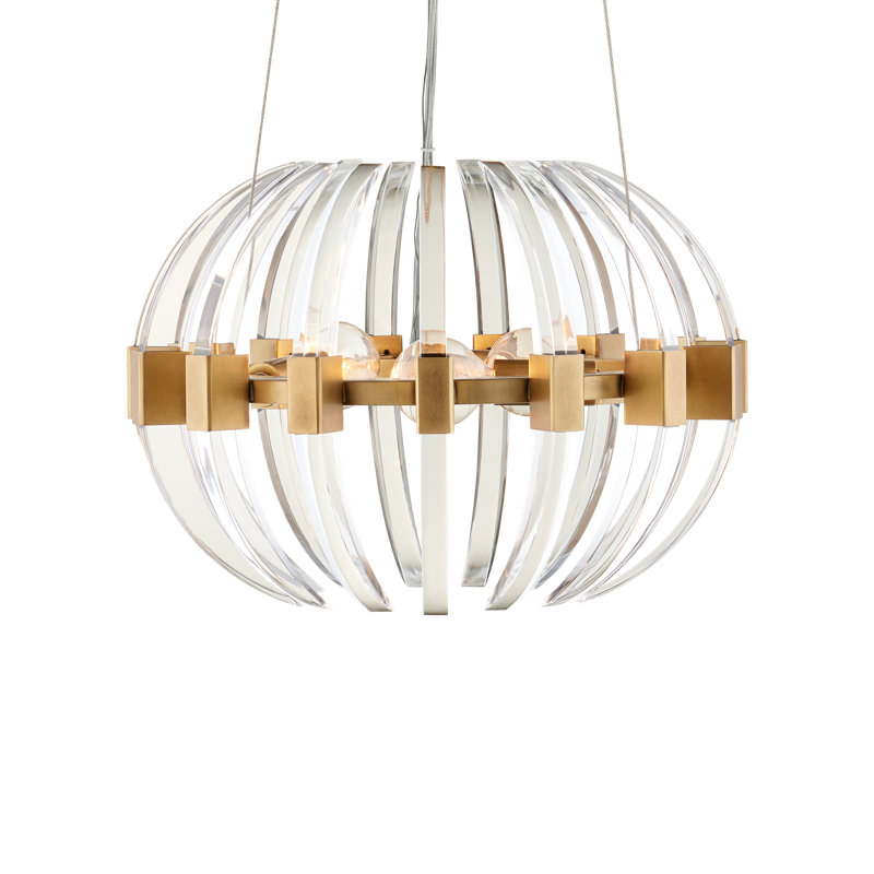 Coquette 3 - Light Metal/Crystal Chandelier