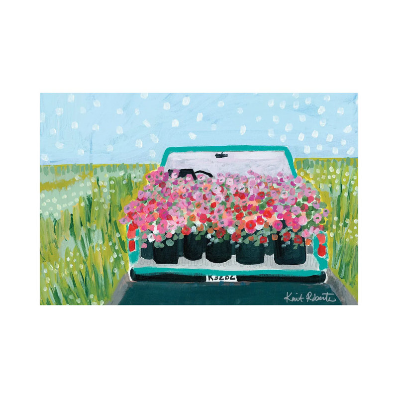 Stay Wild 1 Piece Wrapped Canvas Painting, 20.32 cm H x 30.48 cm W