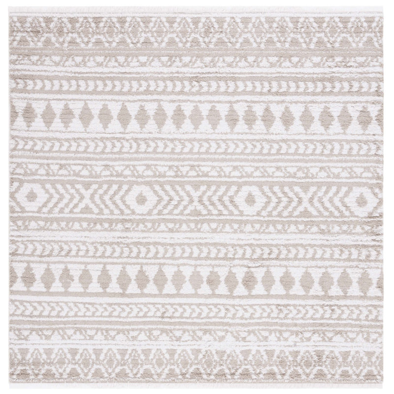 Augustine Performance Southwestern Rug, Square 6'4"