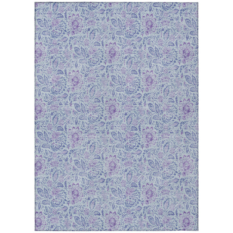 Tapis tissé à la machine HomeRoots