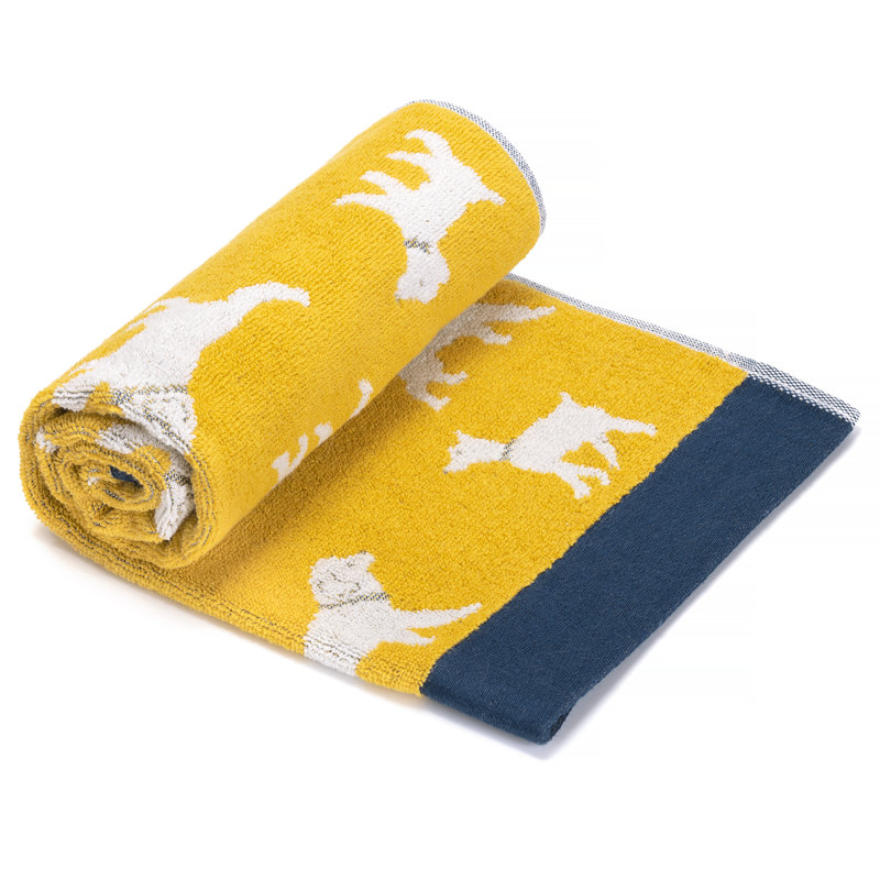 Pooch Towel Multi-Size Bale, Ochre, 6 Piece Towel Set