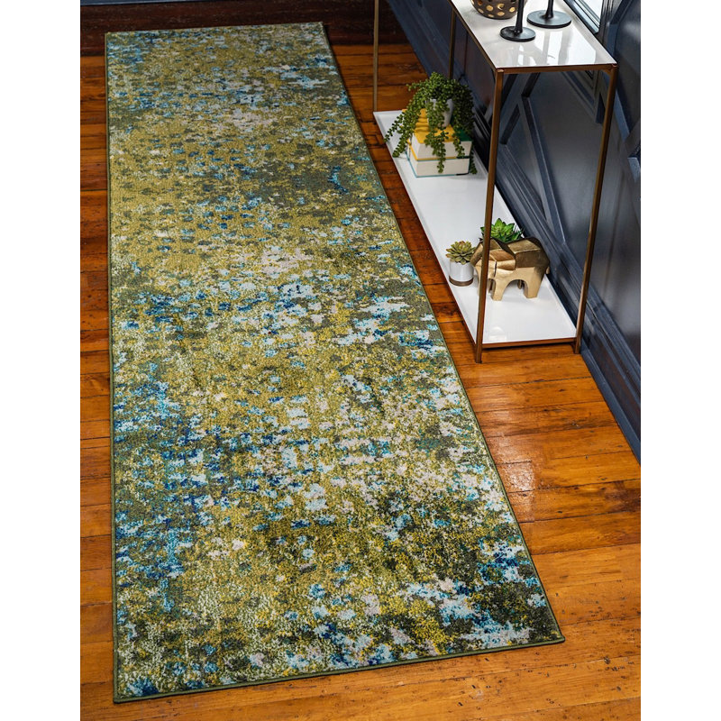 Meadow Abstract Indoor Rug, Runner 2'7" x 10'