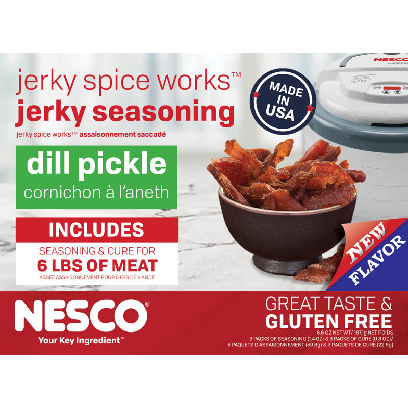 Assaisonnement à sec à l'aneth et au cornichon NESCO®, paquet de 3