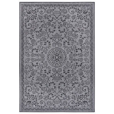 Leyte Flatweave Black Rug