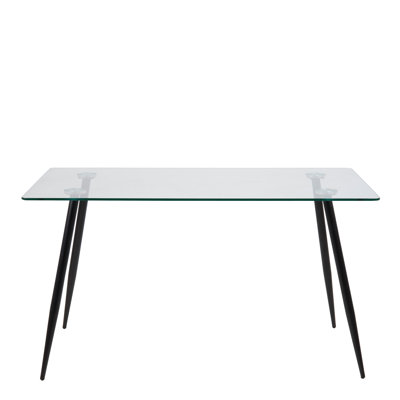 Casie Metal Base Dining Table