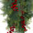 Hafner Lighted Faux Mixed Assortment Swag