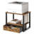 Desktop Printer Stand, 2-tier Printer Table With Drawer