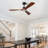 Karlena 52'' Ceiling Fan with LED Lights and Remote Control-1838717465