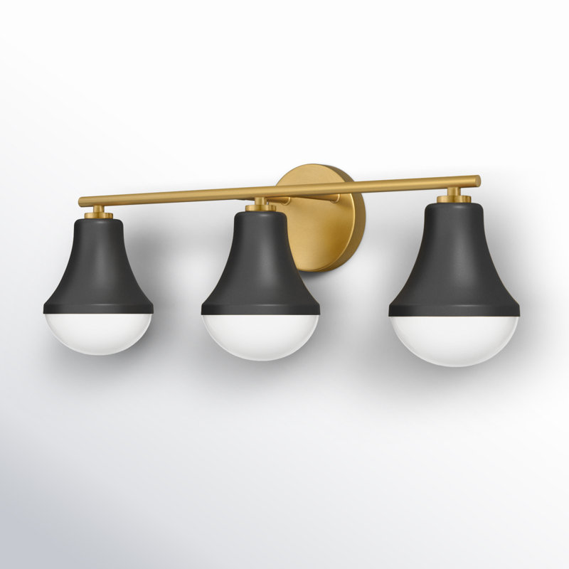 Celica 3 - Light Dimmable Vanity Light, Black