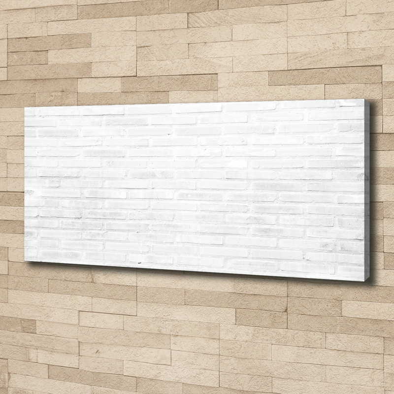 Brick Wall - Wrapped Canvas Print