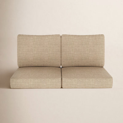 Sunbrella® Outdoor Loveseat Seat / Back Cushion