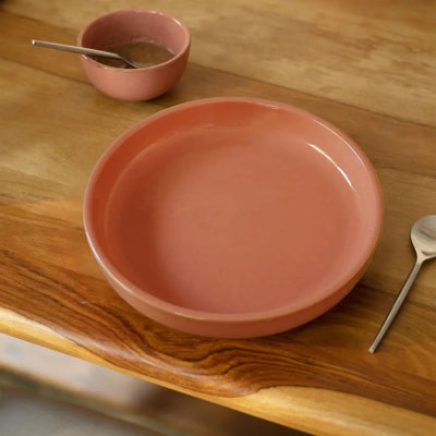 Pasta Bowl | Rustic Reef Ceramic Pasta Bowl | 7.9" | Deep Plate