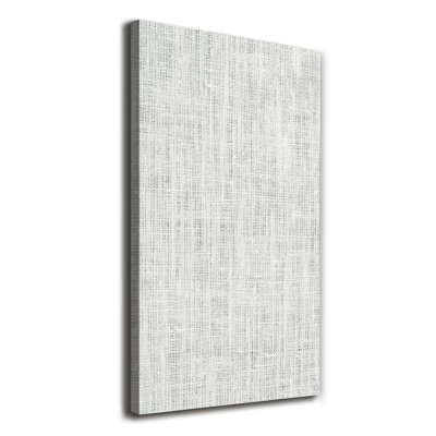 White Linen - Wrapped Canvas Print
