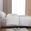 Ensemble de housse de couette 3 pièces, housse d'édredon en microfibre à rayures avec fermeture à glissière - NTBAY-1548125907-1569512098
