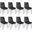 Chaise en polyuréthane avec pieds en métal-340404718