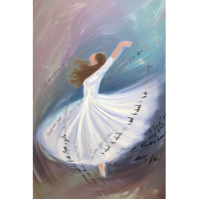 Art mural sur toile flottante Melody