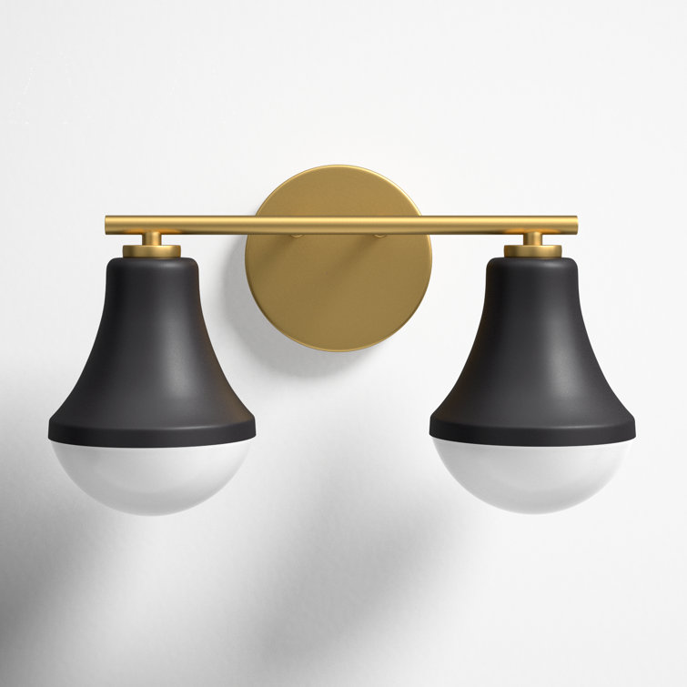 Capulet 2 Light Frosted Dimmable Vanity Light