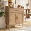 Armoire de rangement à 2 portes Farmhouse Rattan-973204093