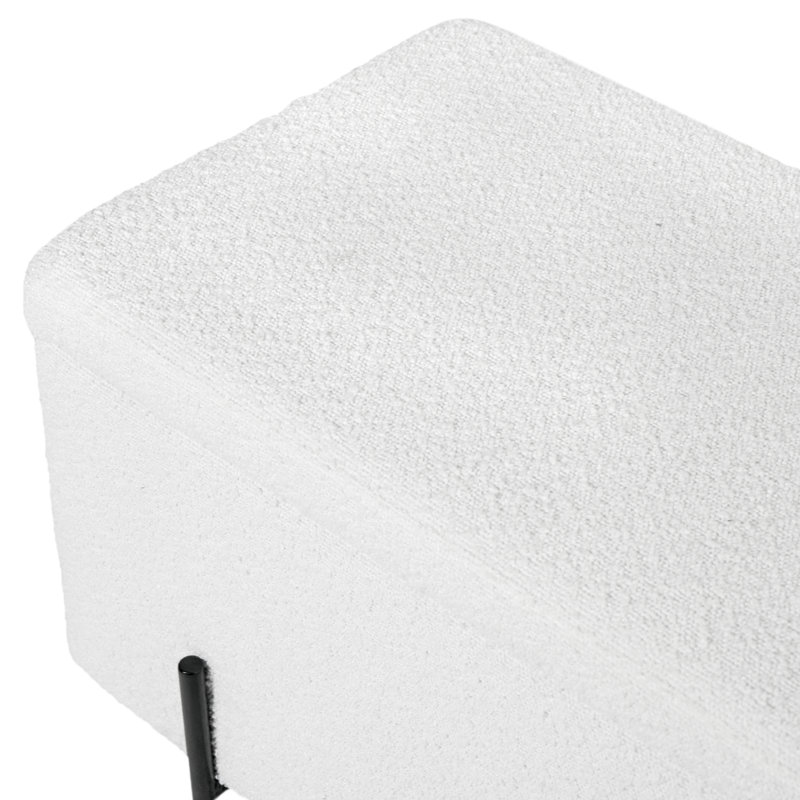 Polyester Upholstered Storage Bench