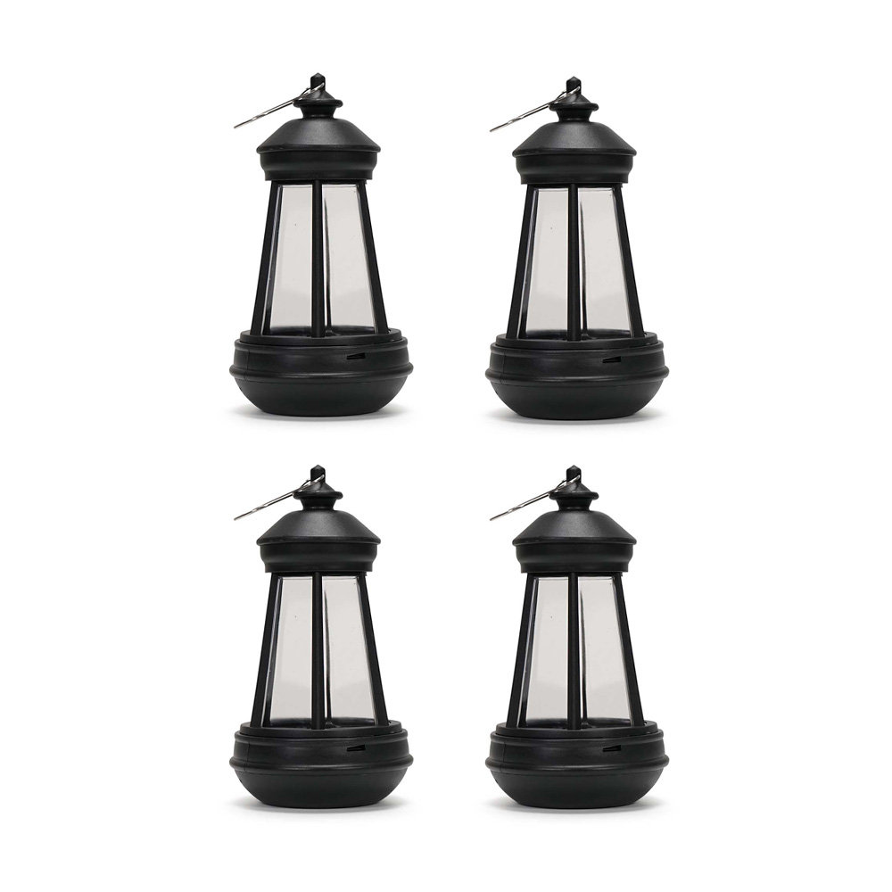 Alenushka 17cm Solar Powered Integrated LED Outdoor Hanging Light